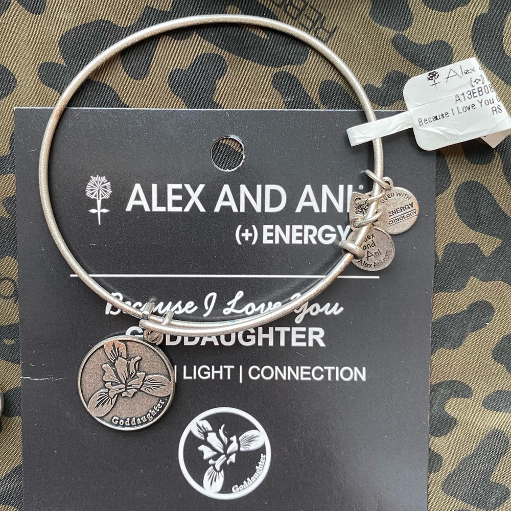 NWT Alex and Ani Goddaughter bracelet